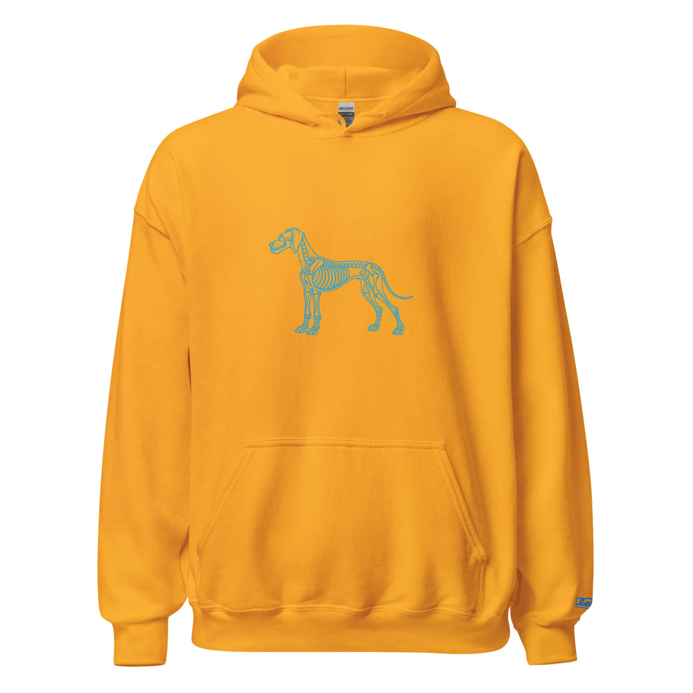 Great Dane Skeleton Hoodie – Gentle Giant Dog Lover Gift Sweatshirt