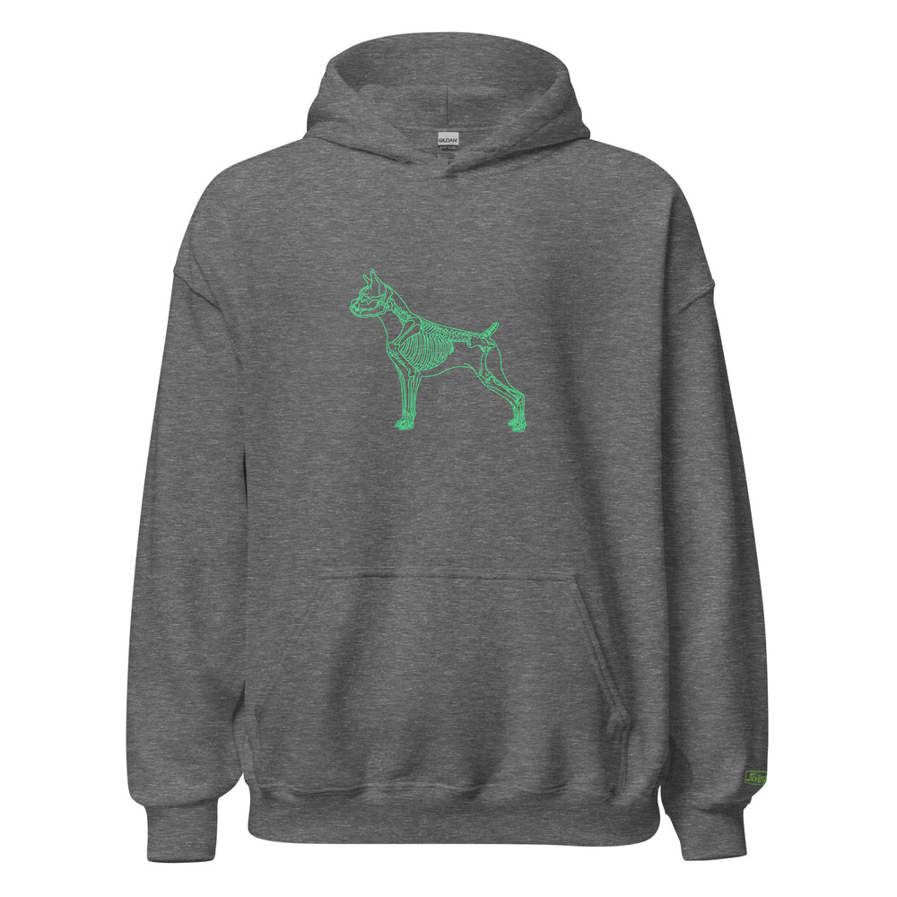 Boxer Skeleton Hoodie – Boxer Dog Lover Gift Sweatshirt