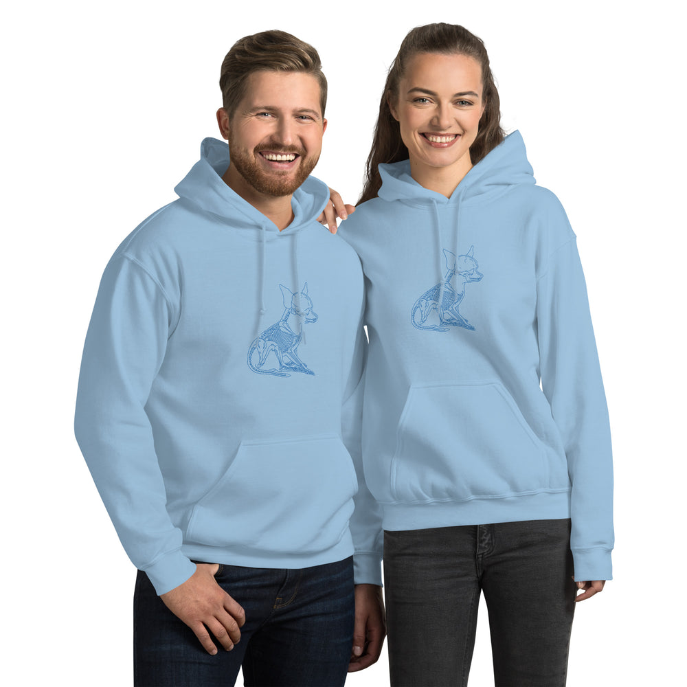 Chihuahua Skeleton Hoodie – Chihuahua Lover Gift Sweatshirt