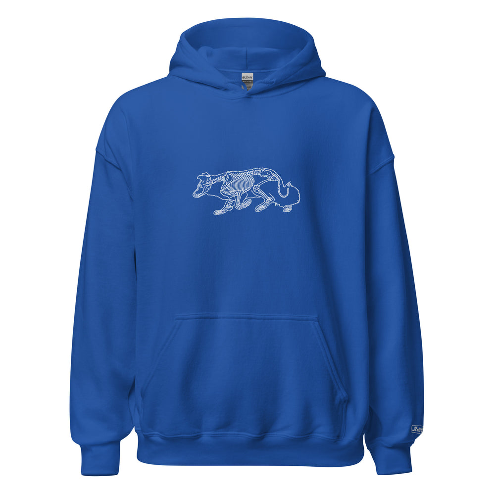 Border Collie Skeleton Hoodie – Herding Dog Lover Gift Sweatshirt