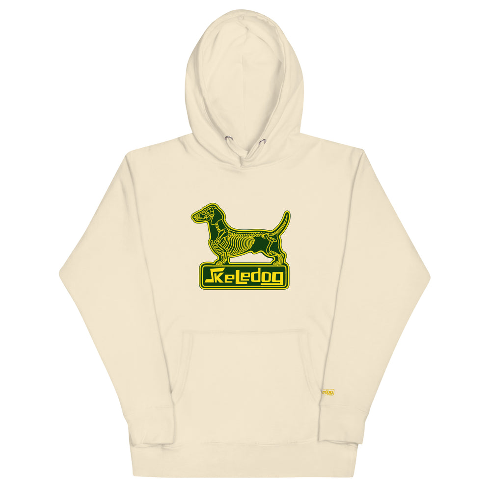 Skeledog Logo Hoodie – Dog Skeleton Sweatshirt for Dog Lovers