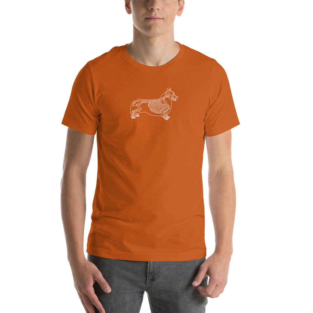 Corgi Skeleton T-Shirt – Corgi Lover Gift