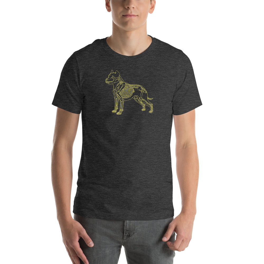 Pit Bull Skeleton T-Shirt – Pitbull Lover Gift